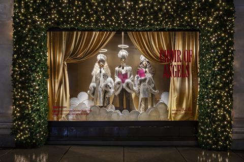 Selfridges Christmas windows, 2023. Image: Andrew Meredith